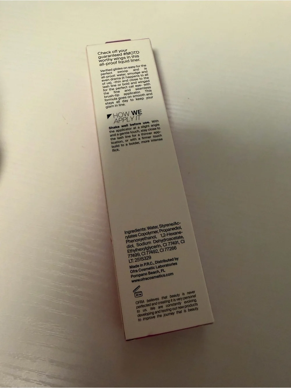 OFRA Verified Liquid Liner